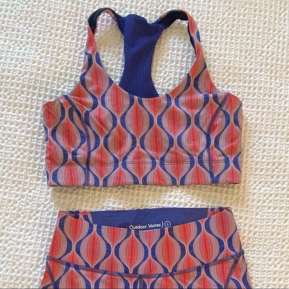 Outdoor Voices Biker Shorts Set